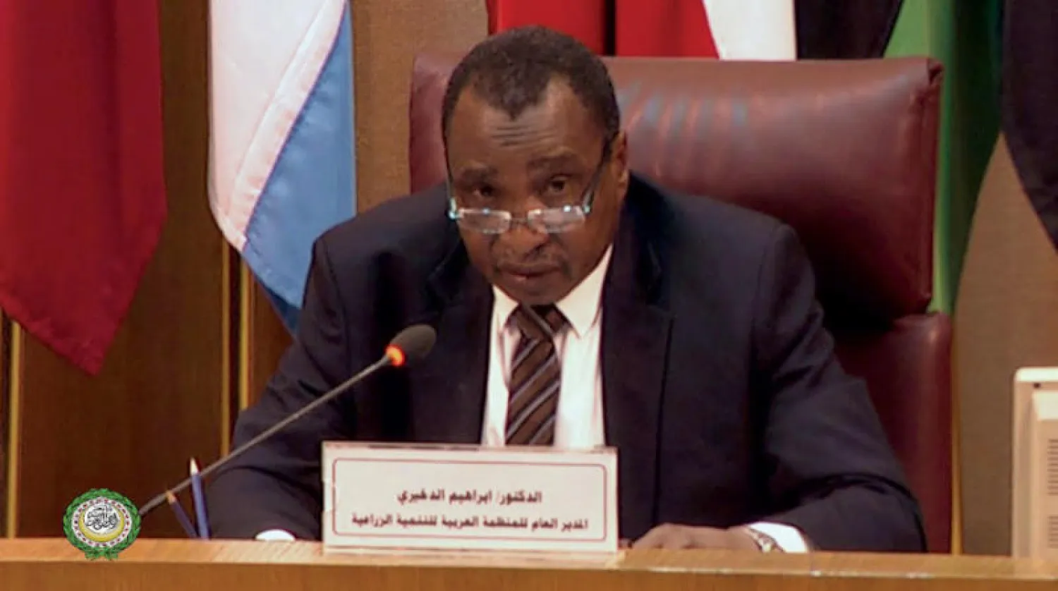 إبراهيم الدخيري مدير المنظمة العربية للتنمية الزراعية  (الشرق الأوسط)