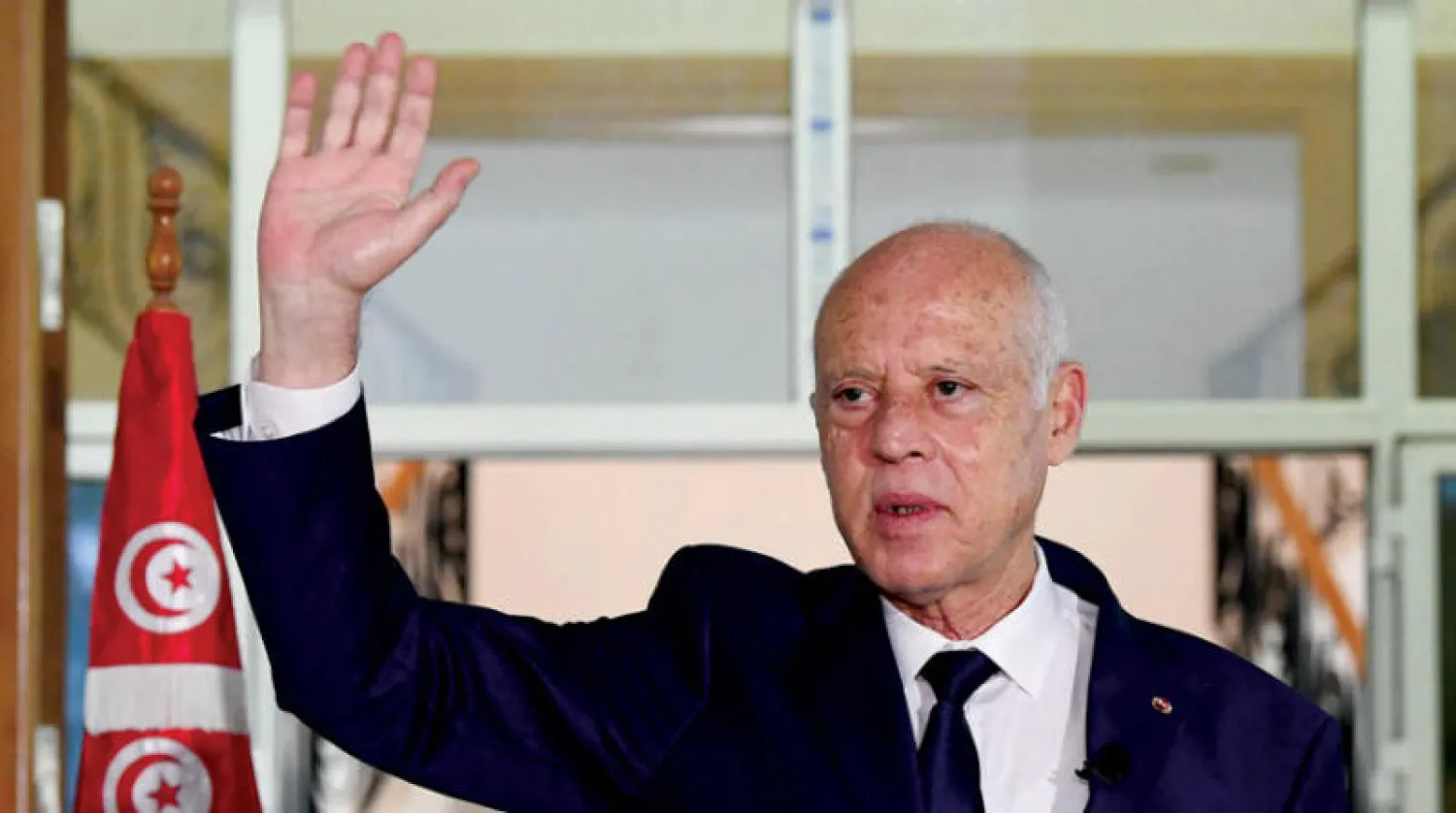 الرئيس قيس سعيد (أ.ب)