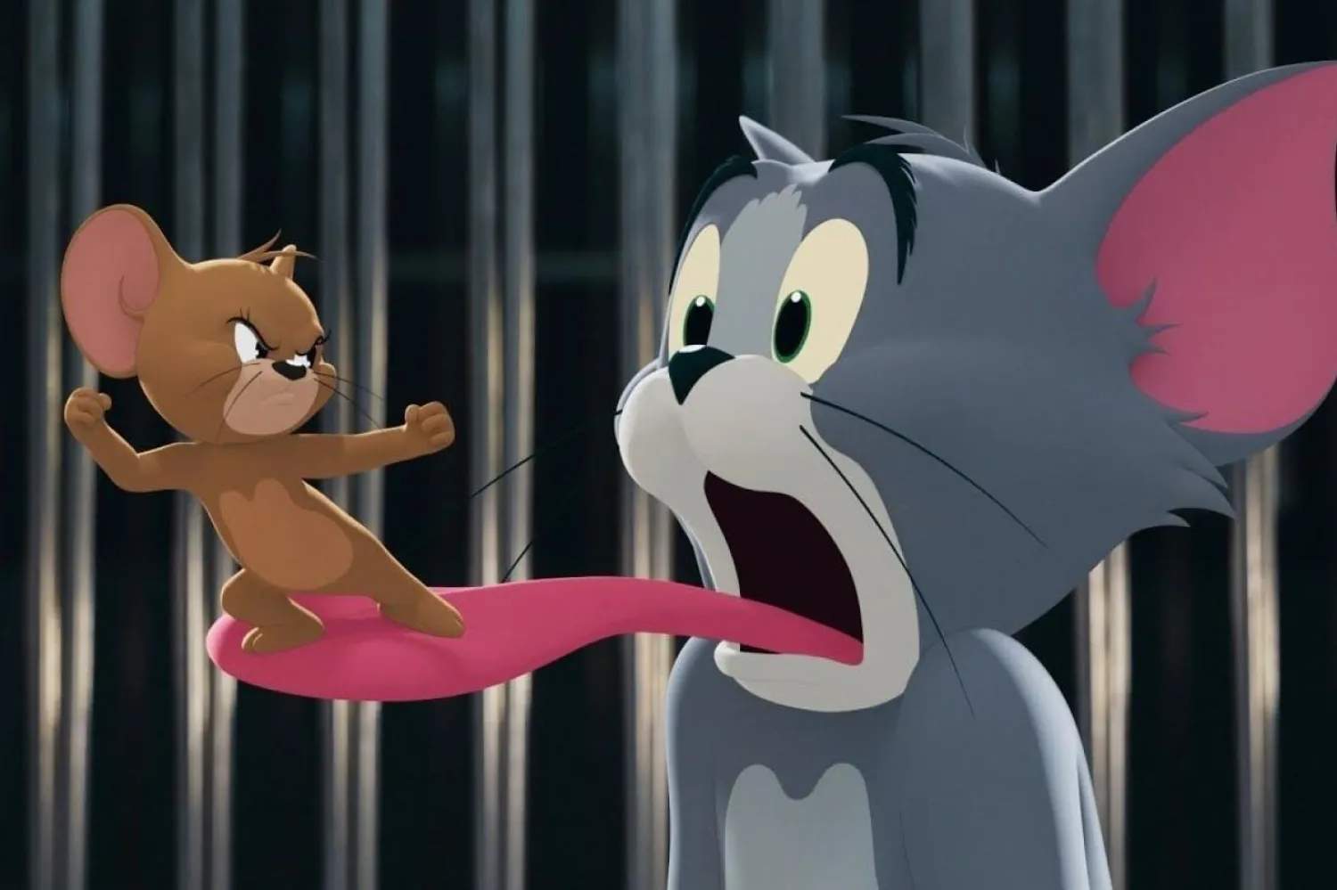 Bu yıl vizyona giren Tom ve Jerry filmi de çekilmişti (Warner Bros)