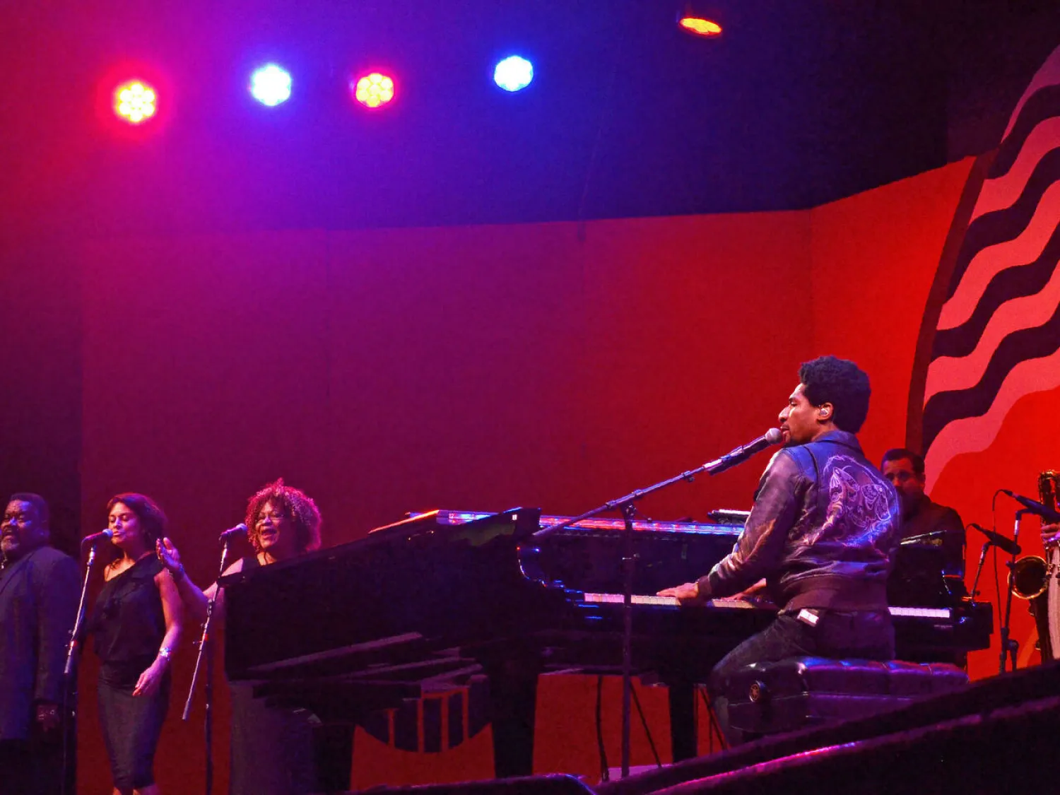 Jon Batiste, the longtime musical director of the popular "The Late Show With Stephen Colbert," Batiste in recent years has emerged as a voice of social justice and protest EVA HAMBACH AFP/File
