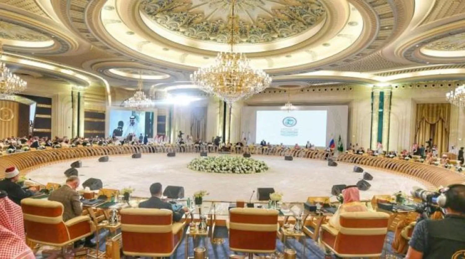 The Strategic Vision Group meeting between Russia and the Islamic world in Jeddah. SPA