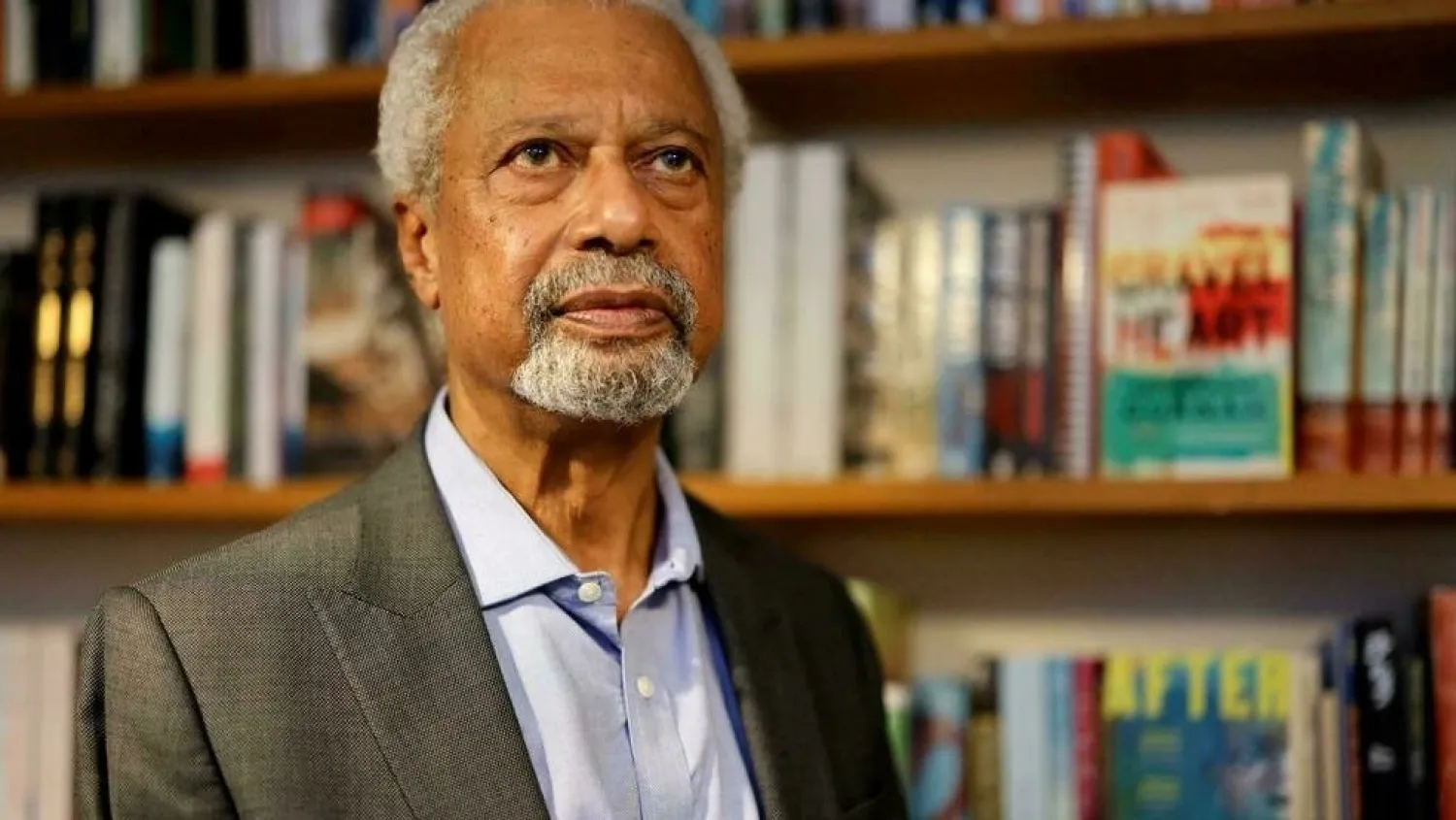 Zanzibar-born Abdulrazak Gurnah, who came to Britain as a refugee, won the Nobel in October for his long career dissecting colonialism and immigration Tolga Akmen AFP
