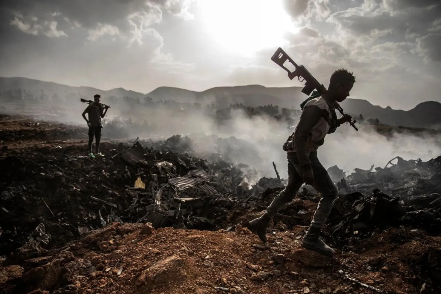 Yüz binlerce kişinin hayatını kaybettiği çatışmaların yaşandığı Doğu Afrika ülkesinde ciddi bir kriz yaşanıyor (Finbarr O'Reilly/New York Times)