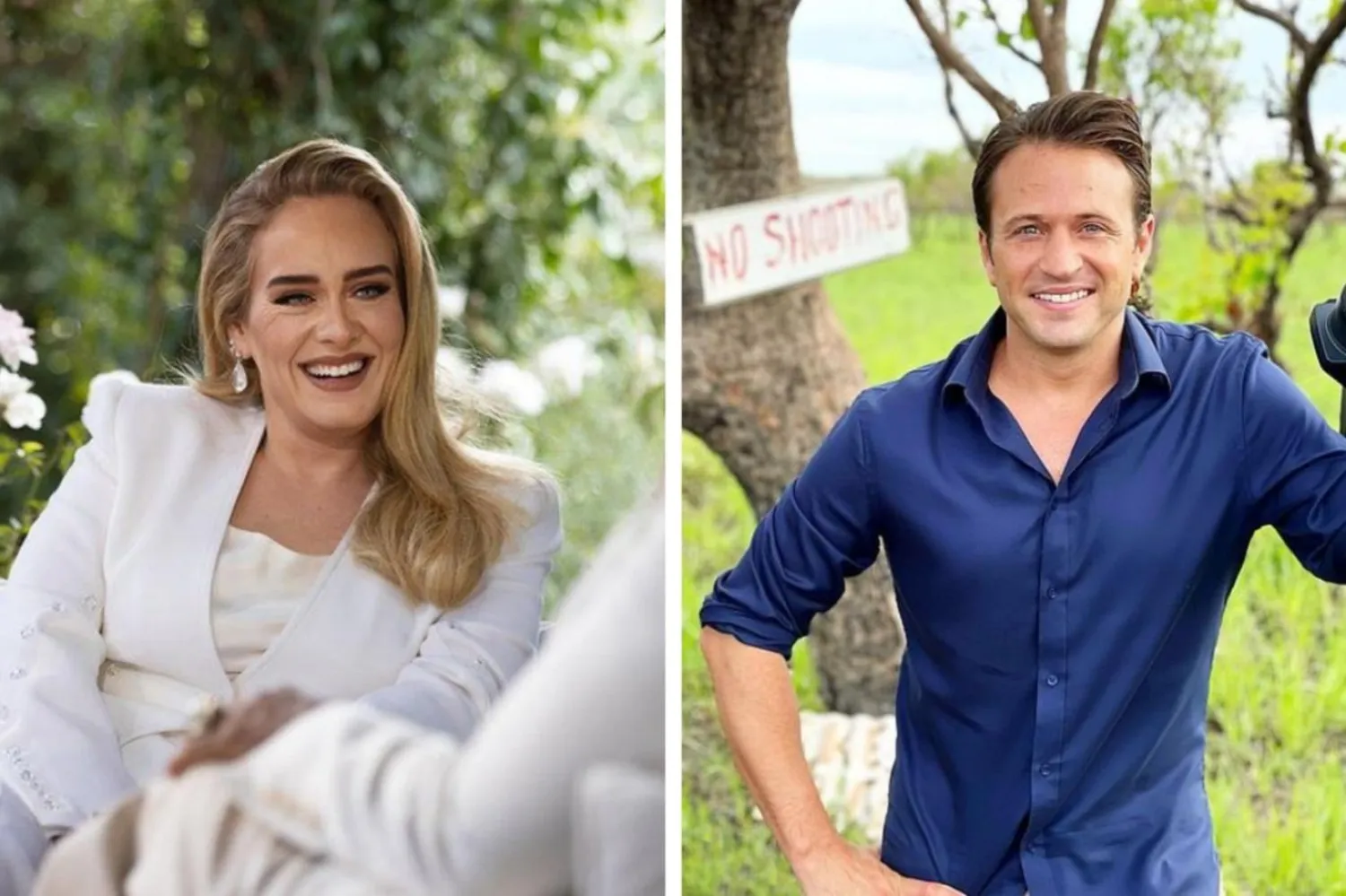 Matt Doran iyi bir şekilde değerlendiremese de Adele'le röportaj forsatını "tarif edilemez bir ayrıcalık" diye niteledi (Fotoğraflar: CBS - Instagram/@mattdoran22)