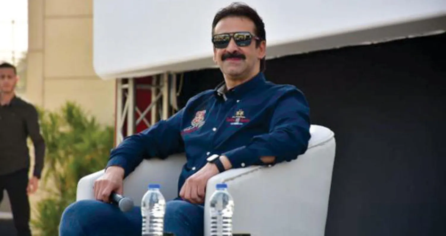 الفنان المصري كريم عبد العزيز في ندوة تكريمه بمهرجان القاهرة السينمائي