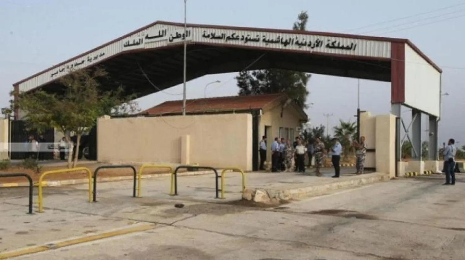 The Jaber border crossing, Asharq Al-Awsat 
