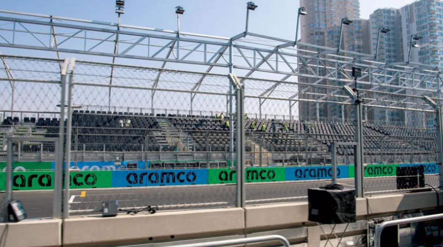 Jeddah Corniche Circuit stands ready to welcome fans (Asharq Al-Awsat)