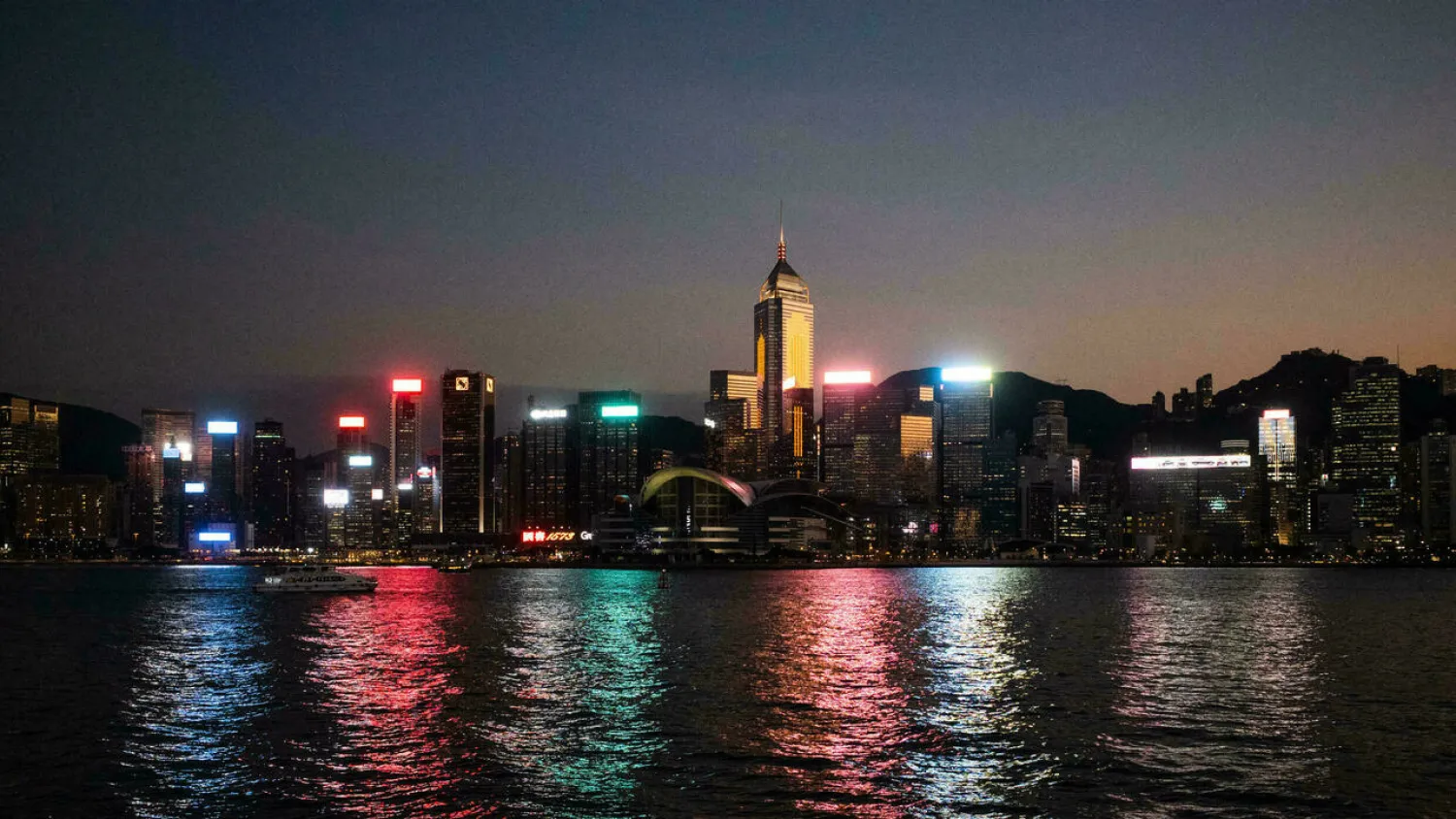 The Hong Kong government has yet to give a firm date for reopening the border with mainland China / Bertha WANG AFP
