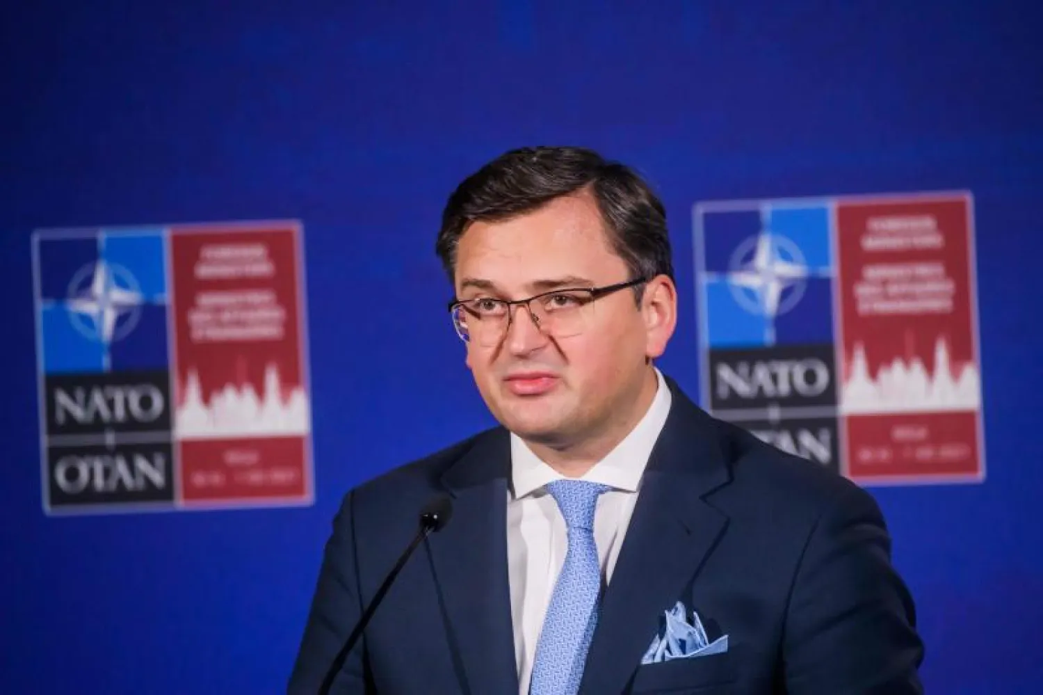 وزير الخارجية الأوكراني دميترو كوليبا (أ.ف.ب)