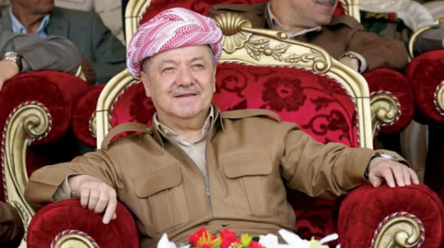 Kürdistan Demokrat Partisi (KDP) lideri Mesud Barzani (AFP)