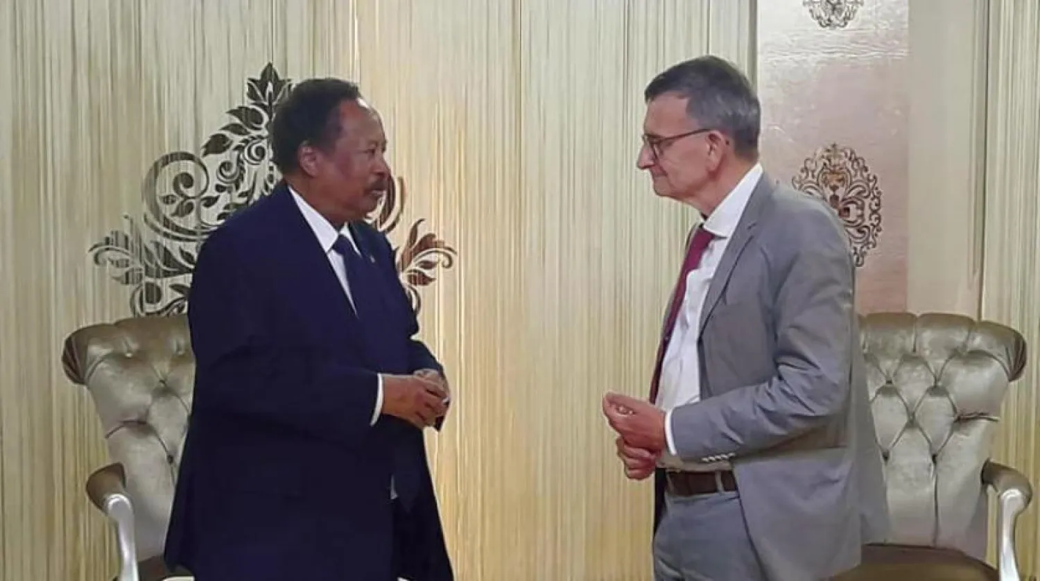 BM Temsilcisi Peretz, Özgürlük ve Değişim Bildirgesi Güçleri (ÖDBG) liderlerini Hamduk'un arkasında birleştirme çabalarına liderlik ediyor. (Twitter)