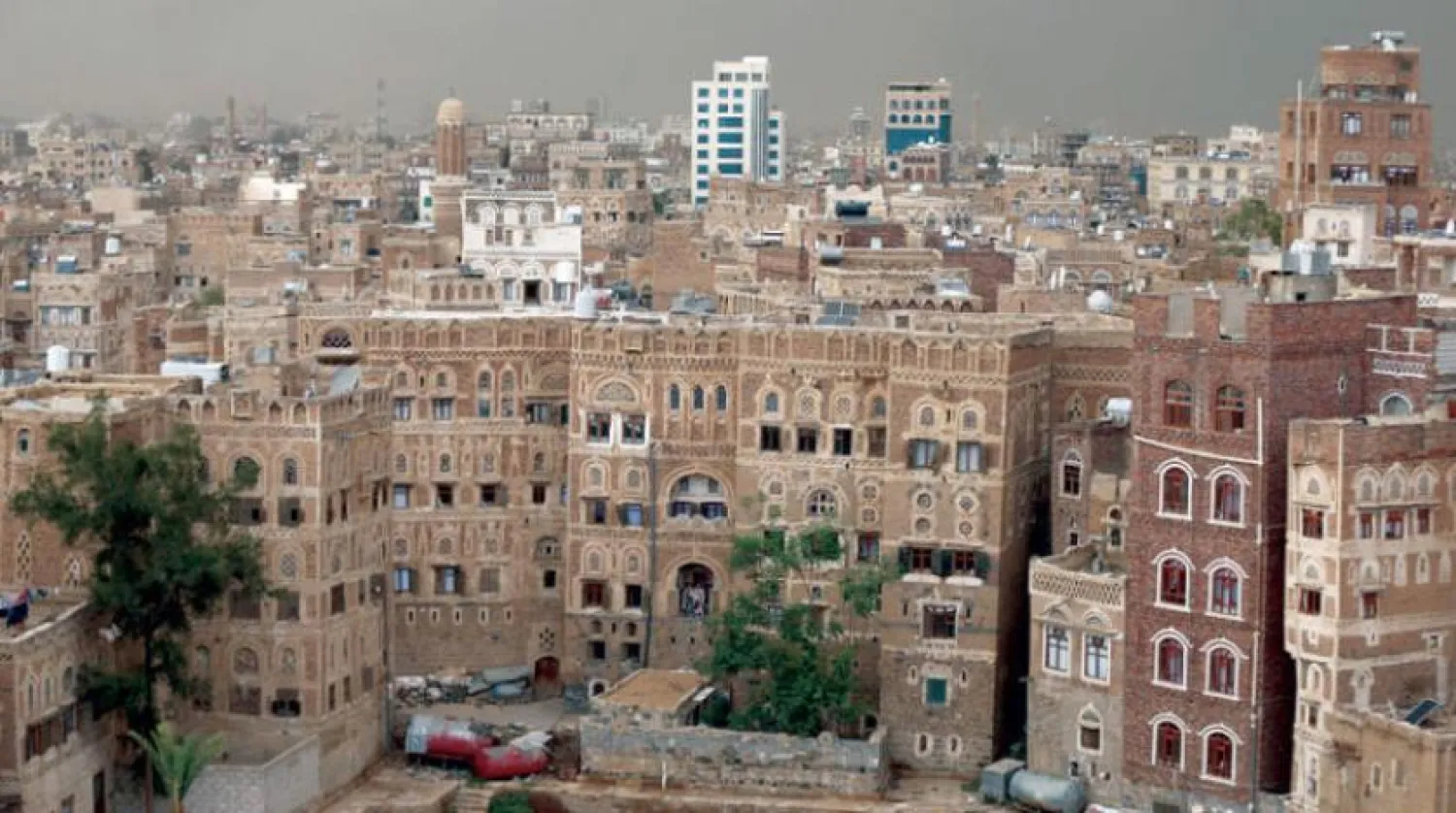 A general view of an old neighborhood in Sanaa (Reuters)
