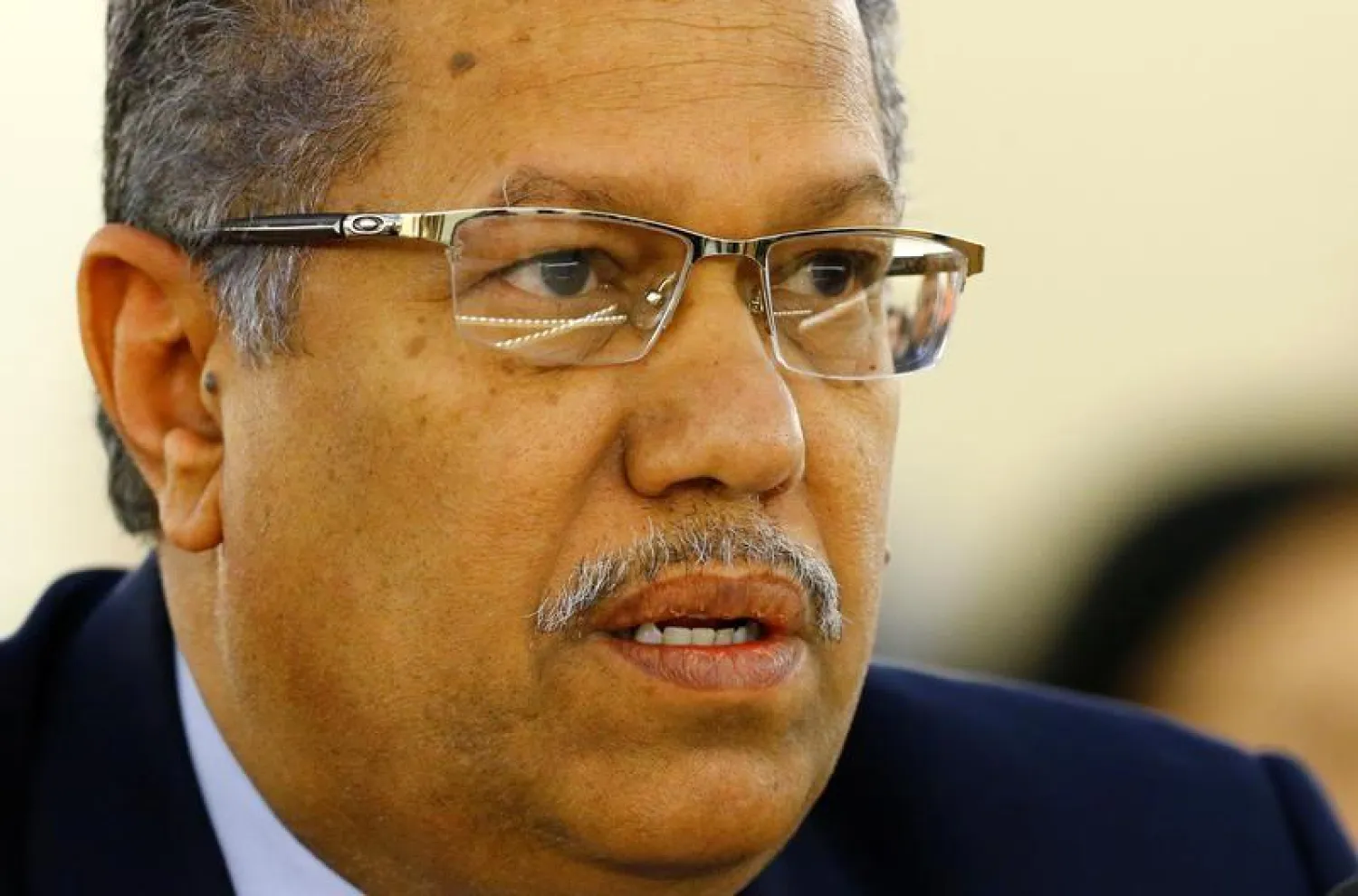 Speaker of the Yemeni Shura Council Ahmed Bin Daghr. REUTERS/Denis Balibouse
