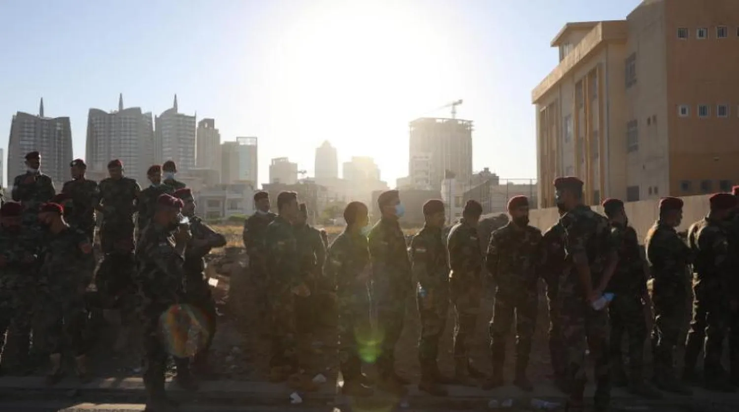 Erbil'deki Kürt Peşmerge savaşçıları (Arşiv - EPA)
