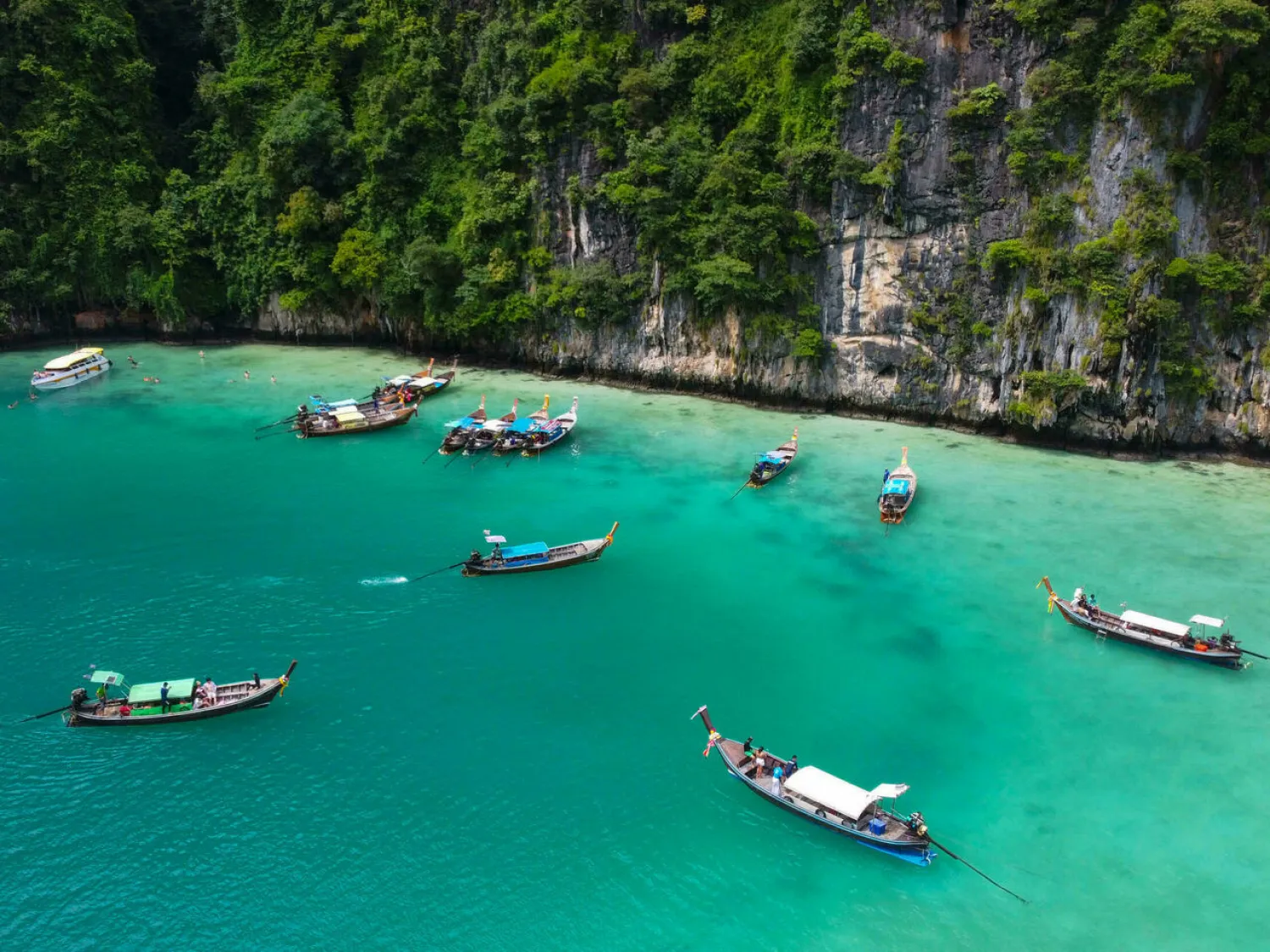 Thailand hopes to make Phi Phi the standard-bearer for a new, more sustainable model of tourism. Lillian SUWANRUMPHA AFP
