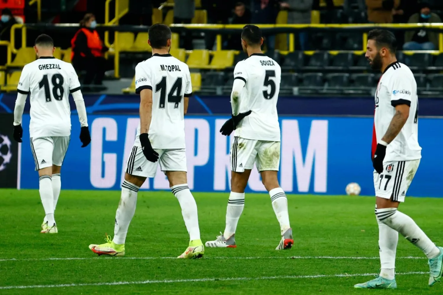 Beşiktaş, Şampiyonlar Ligi'nde grup aşamasında sıfır çeken 20. takım olarak tarihe geçti / Fotoğraf: AA