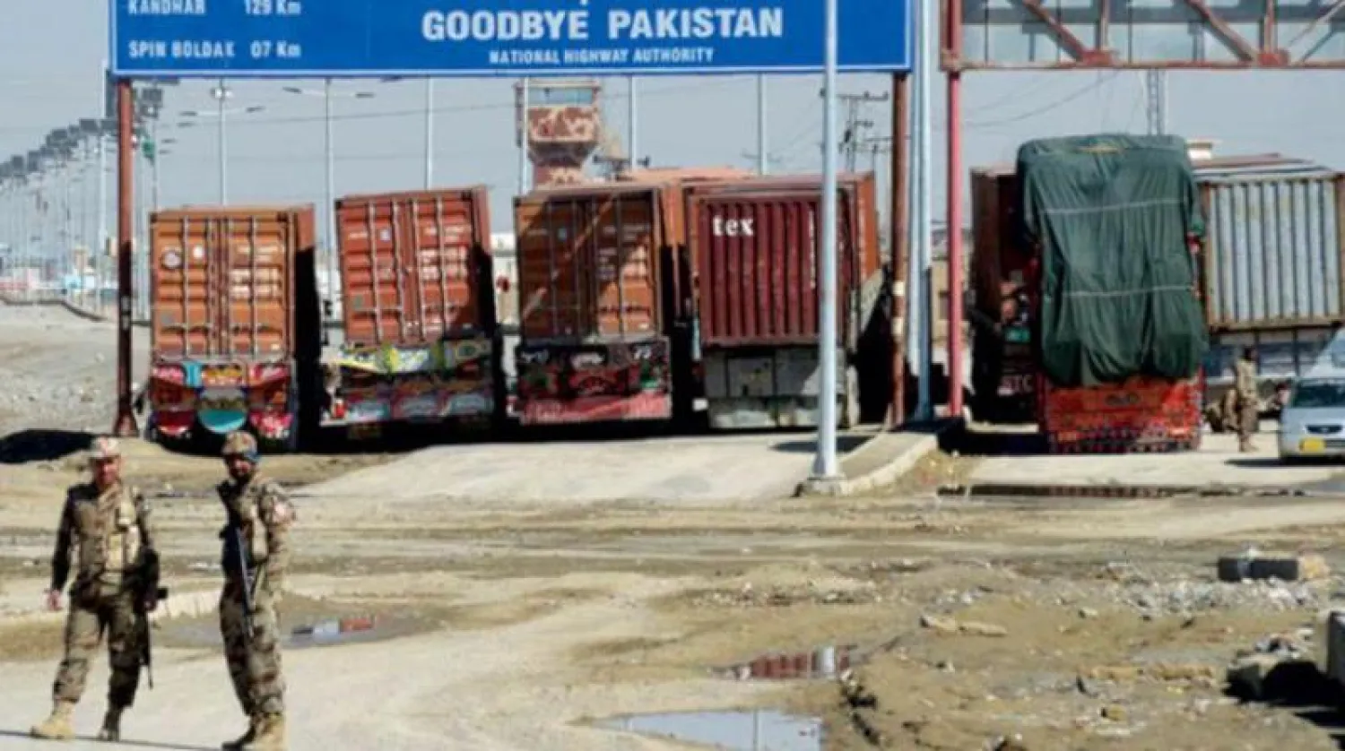 نقطة حدودية بين باكستان وأفغانستان (أرشيفية-رويترز)