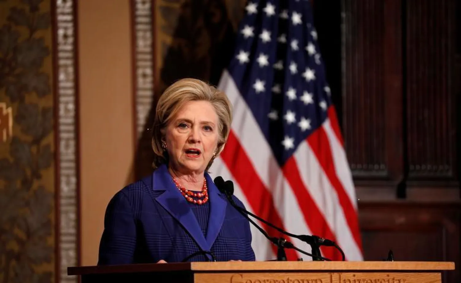 المرشحة الرئاسية الديمقراطية لعام 2016 هيلاري كلينتون (أرشيفية - رويترز)
