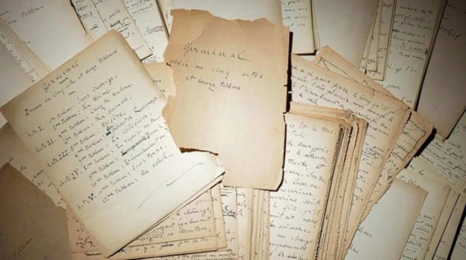 فرنسا تشتري مخطوطة مسرحية زولا «جرمينال»