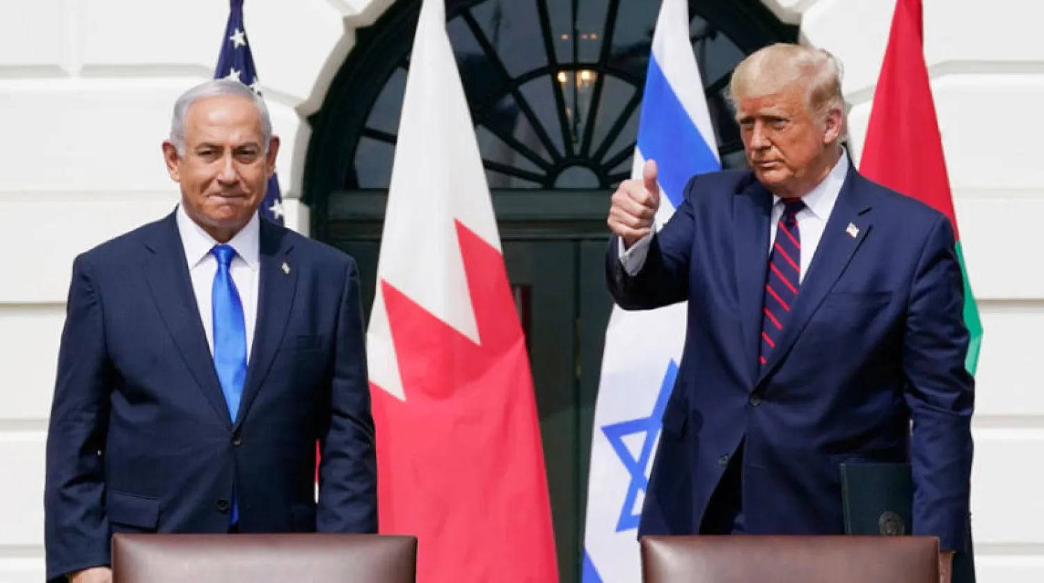 ترمب وصف نتنياهو بأنه «ناكر للجميل» (أ.ب)