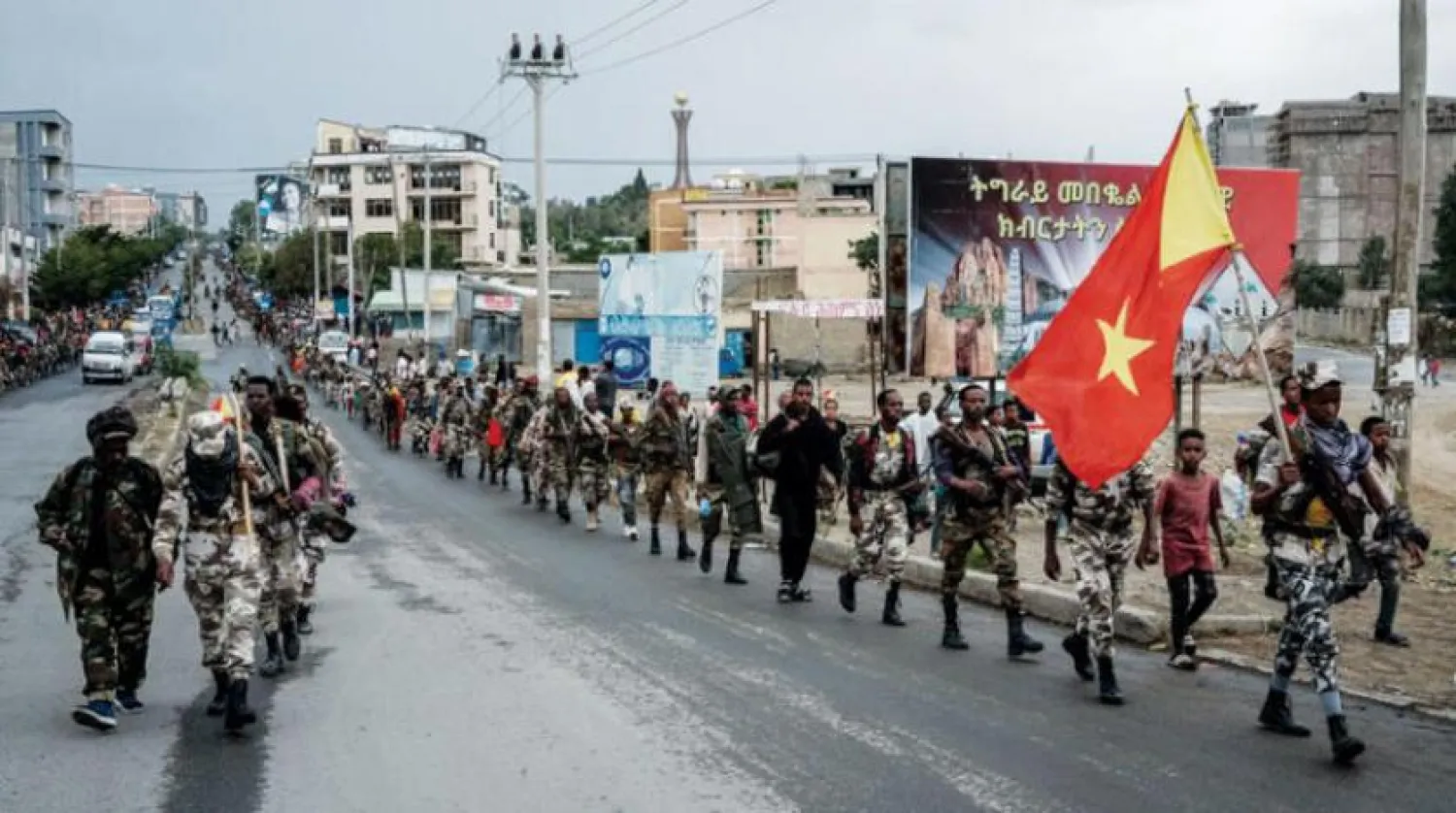 THKC, Haziran ayından bu yana devam eden çatışmalarda hükümet güçleri karşısında zafer kazanırken Tigray Bölgesi’ndeki başlıca şehirleri geri aldı ve çatışmaları yakınlardaki Afar ve Amhara bölgelerini kapsayacak şekilde genişletti (AFP)