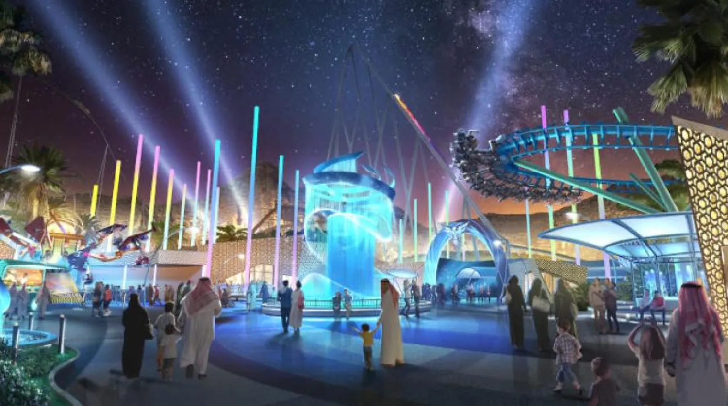 6 Flags tema parkı, hafızalardan çıkmayacak eşsiz bir ziyaretçi deneyimi sunacak (Qiddiya Projesi resmi sitesi)