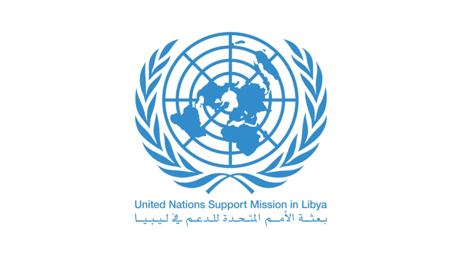 The logo of the United Nations Support Mission in Libya (UNSMIL)