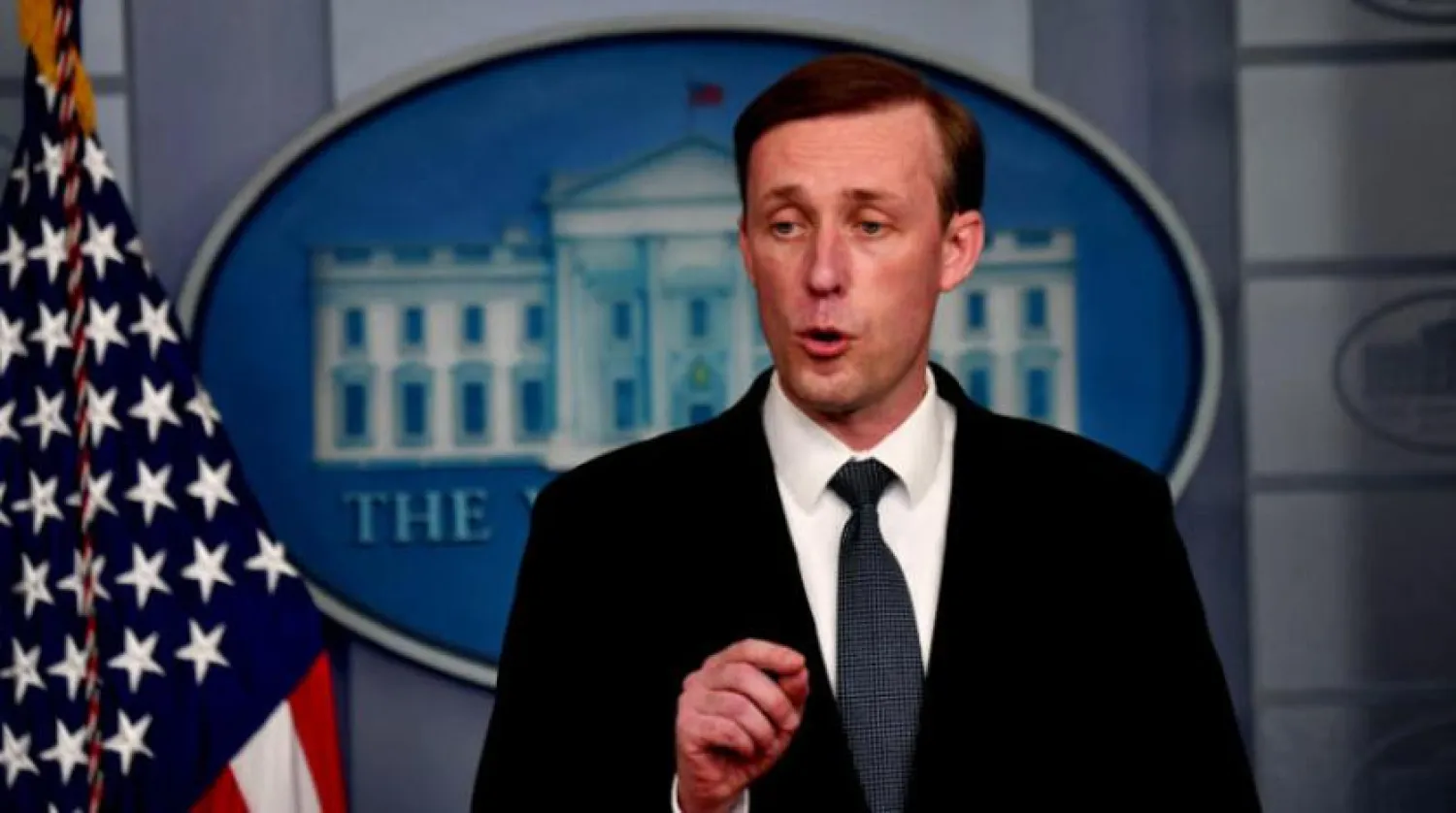 ABD Ulusal Güvenlik Danışmanı Jake Sullivan, 7 Aralık 2021'de Beyaz Saray'da düzenlediği basın toplantısında (AFP)