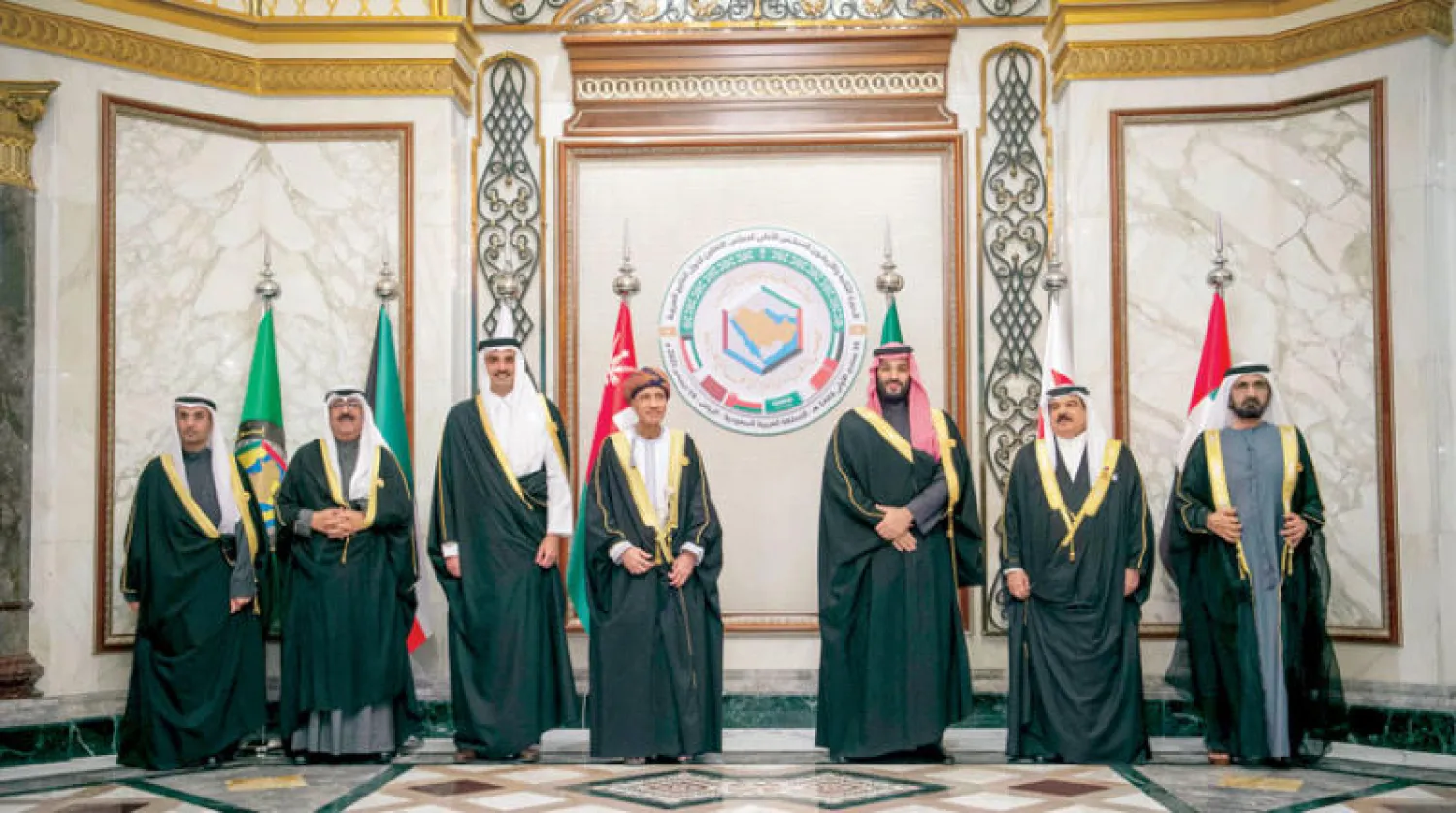 قادة وفود دول مجلس التعاون الخليجي في صورة تذكارية بمناسبة انعقاد قمة الرياض الأخيرة (واس)