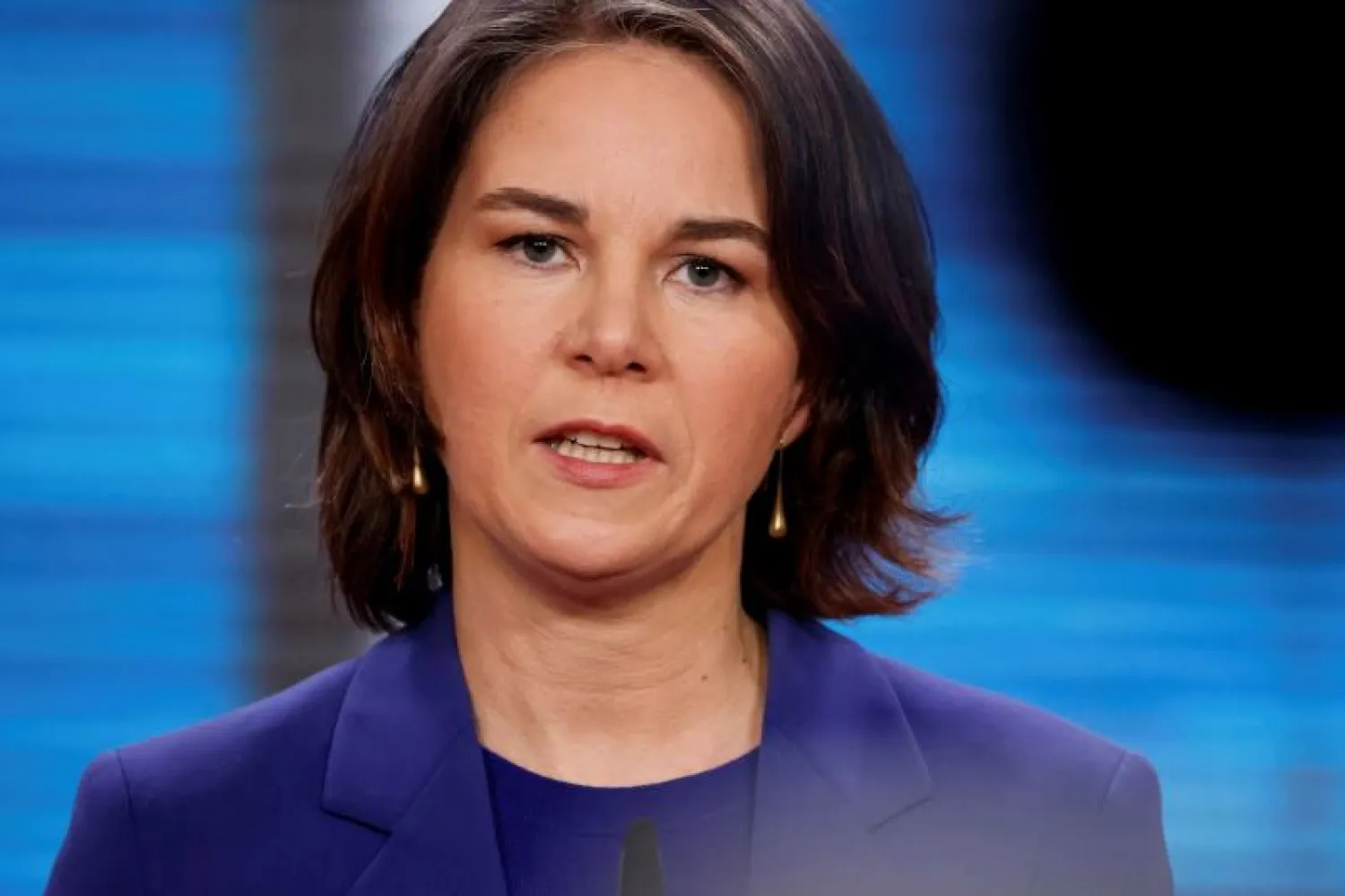 وزيرة الخارجية الألمانية أنالينا بايربوك (أ.ب)