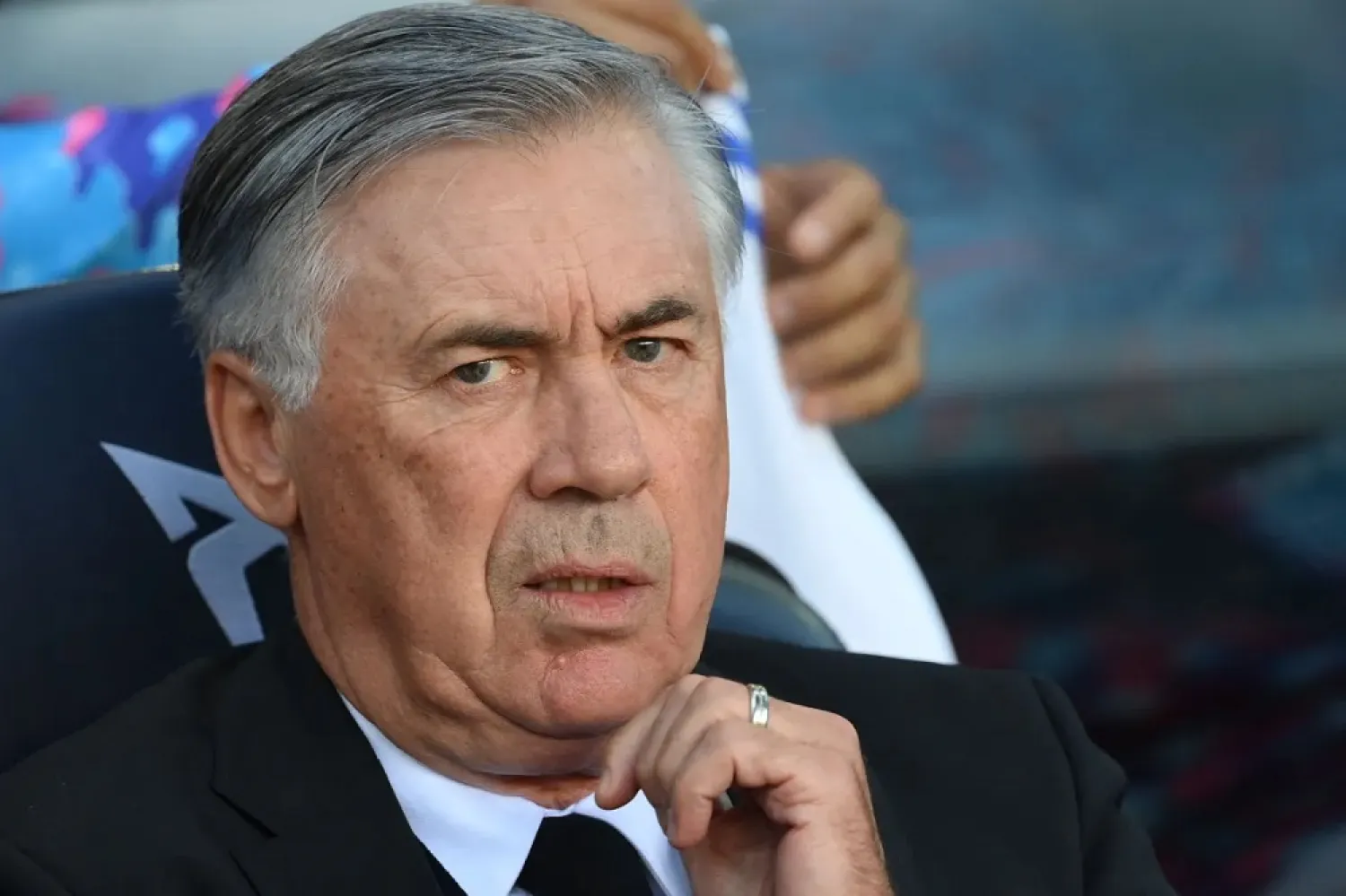 Real Madrid coach Carlo Ancelotti. (Getty Images)