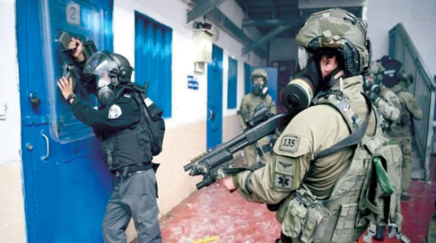 صورة أرشيفية لسجن إسرائيلي يضم أسرى فلسطينيين (موقع عكا)