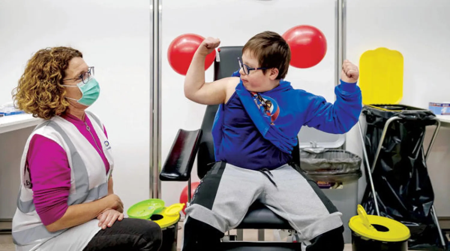 طفل من هولندا (إ.ب.أ)