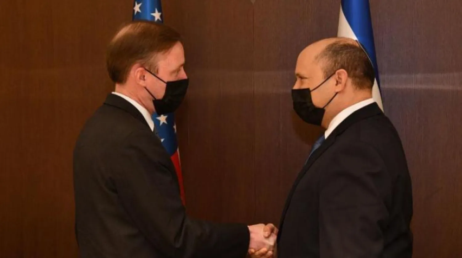 İsrail Başbakanı Naftali Bennett ve ABD Ulusal Güvenlik Danışmanı Jake Sullivan