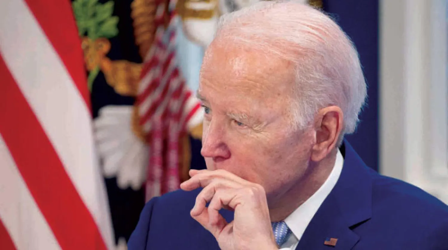 بايدن يترأس اجتماعا في البيت الأبيض الأربعاء (إ.ب.أ)