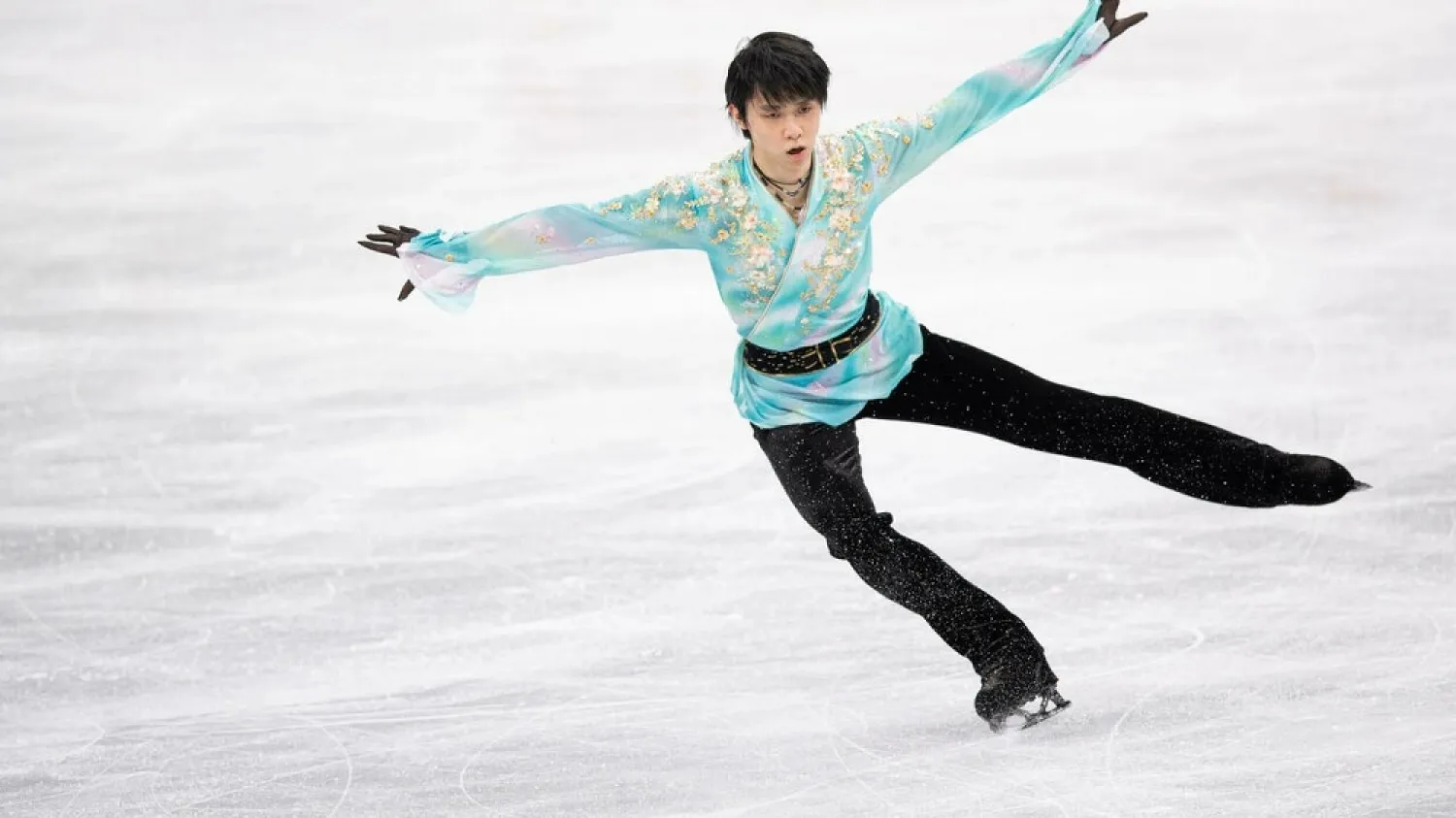 Japan's Yuzuru Hanyu will defend his Olympic figure skating title at the Beijing Games in February. (AFP)