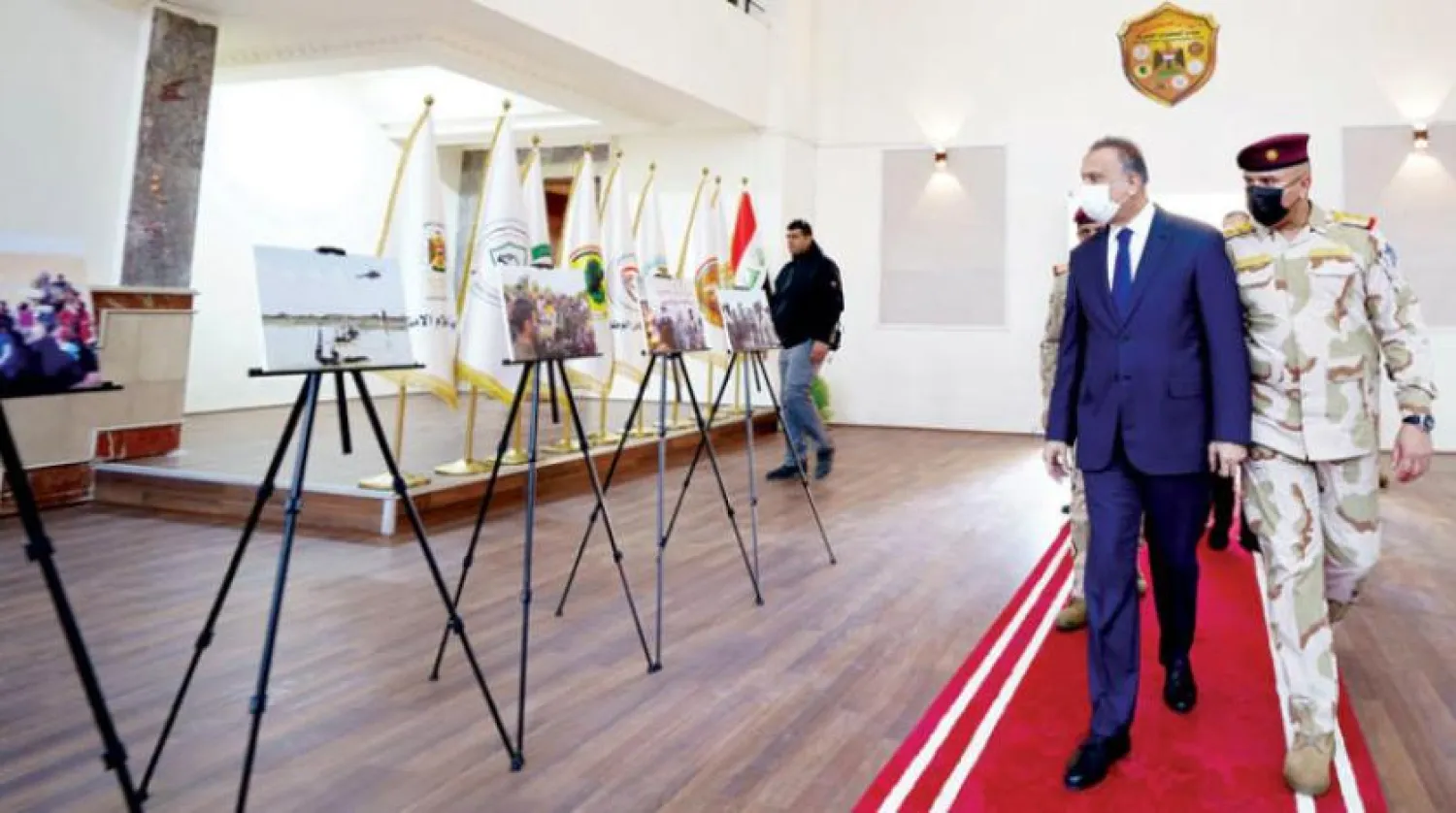 Kazımi pazartesi günü Ortak Operasyonlar Komutanlığı’nın düzenlediği konferansa katıldı. (Kazımi’nin Twitter hesabı)