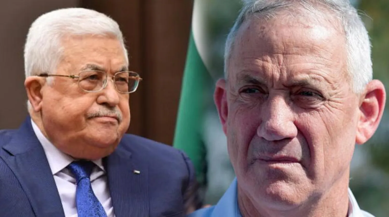 Filistin Devlet Başkanı Mahmud Abbas (EPA) - Benny Gantz