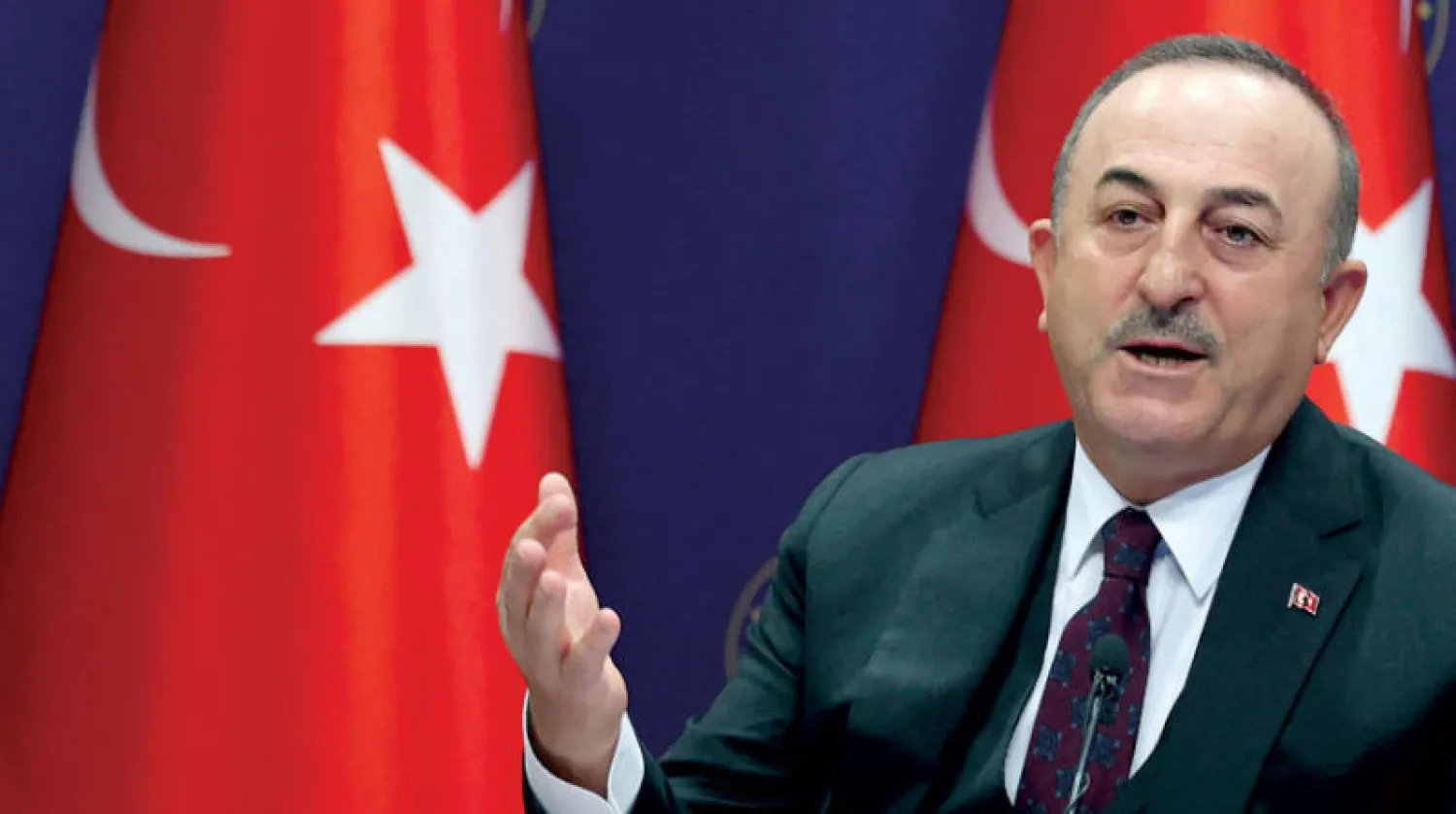 وزير الخارجية التركي مولود جاويش أوغلو يتهم اليونان بالقيام بخطوات «استفزازية» (أ.ف.ب)