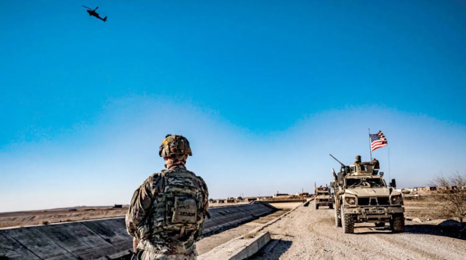 دورية عسكرية أميركية في ريف الحسكة في 26 الشهر الماضي (أ.ف.ب)