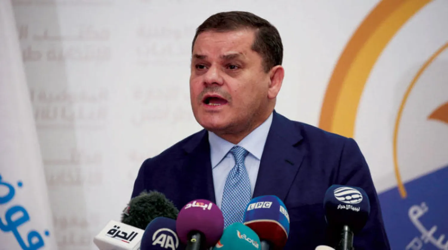 رئيس حكومة الوحدة الليبية عبد الحميد الدبيبة (رويترز)
