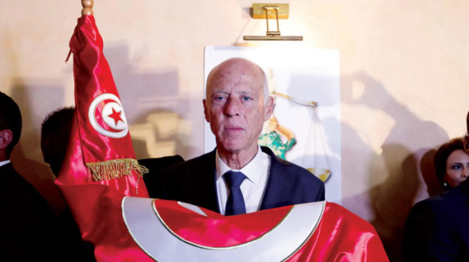 الرئيس التونسي قيس سعيد (رويترز)