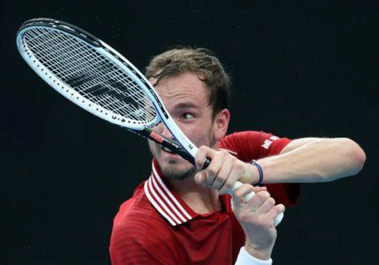 خسارة مفاجئة لمدفيديف أمام هامبر بكأس رابطة المحترفين