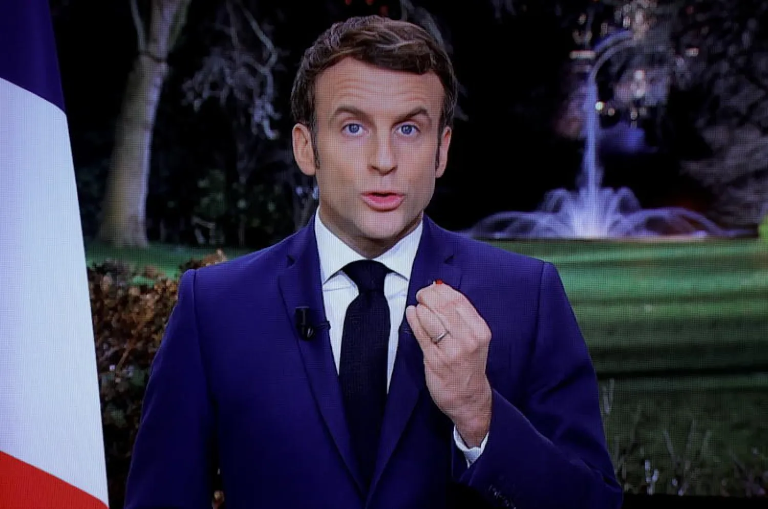 الرئيس الفرنسي إيمانويل ماكرون (رويترز)