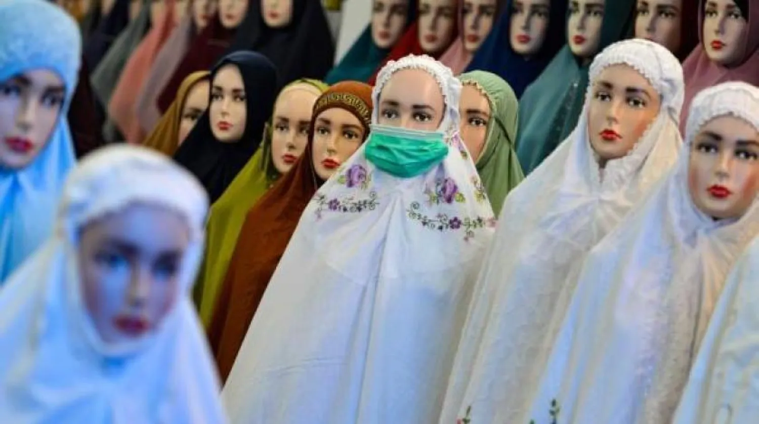 Taliban hareketi cansız mankeni ‘heykel’ olarak nitelendirdi (Arşiv-AFP)