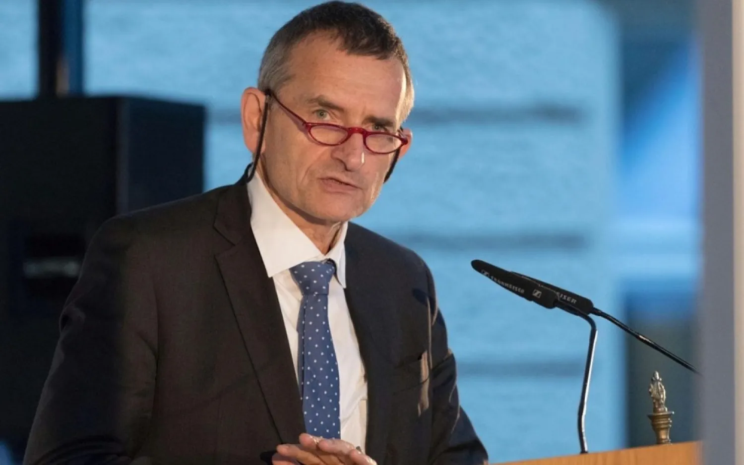 Volker Perthes, the head of the United Nations Integrated Transitional Assistance Mission in Sudan (UNITAMS). (AFP)