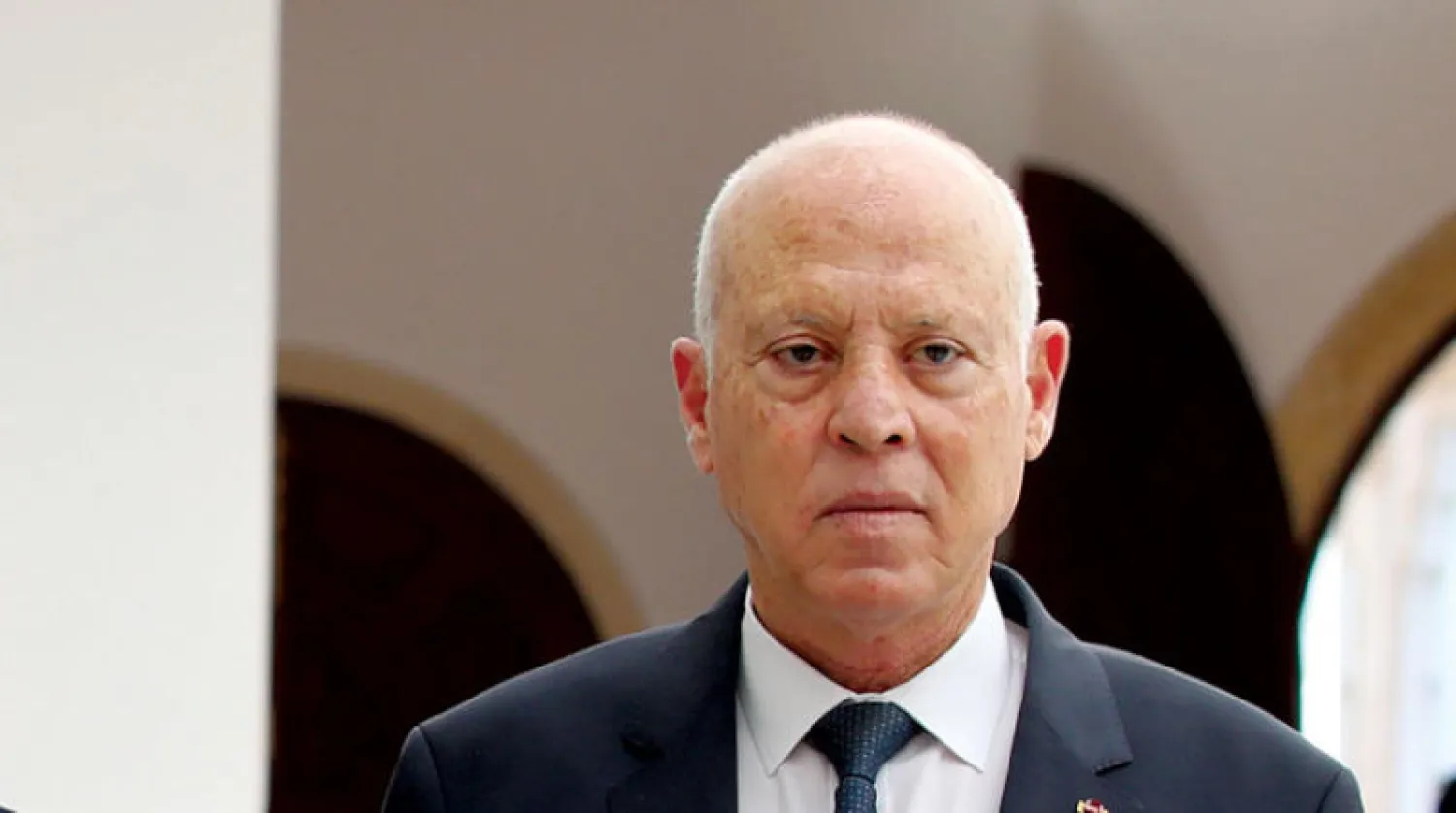 الرئيس قيس سعيد (أ.ف.ب)