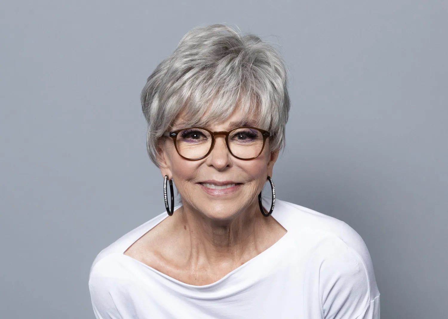 FILE - This July 29, 2018 file photo shows actress Rita Moreno, a cast member of the Netflix series "One Day at a Time" posing for a portrait during the Netflix portrait session at Television Critics Association Summer Press Tour in Beverly Hills, Calif. (Photo by Willy Sanjuan/Invision/AP, File)
