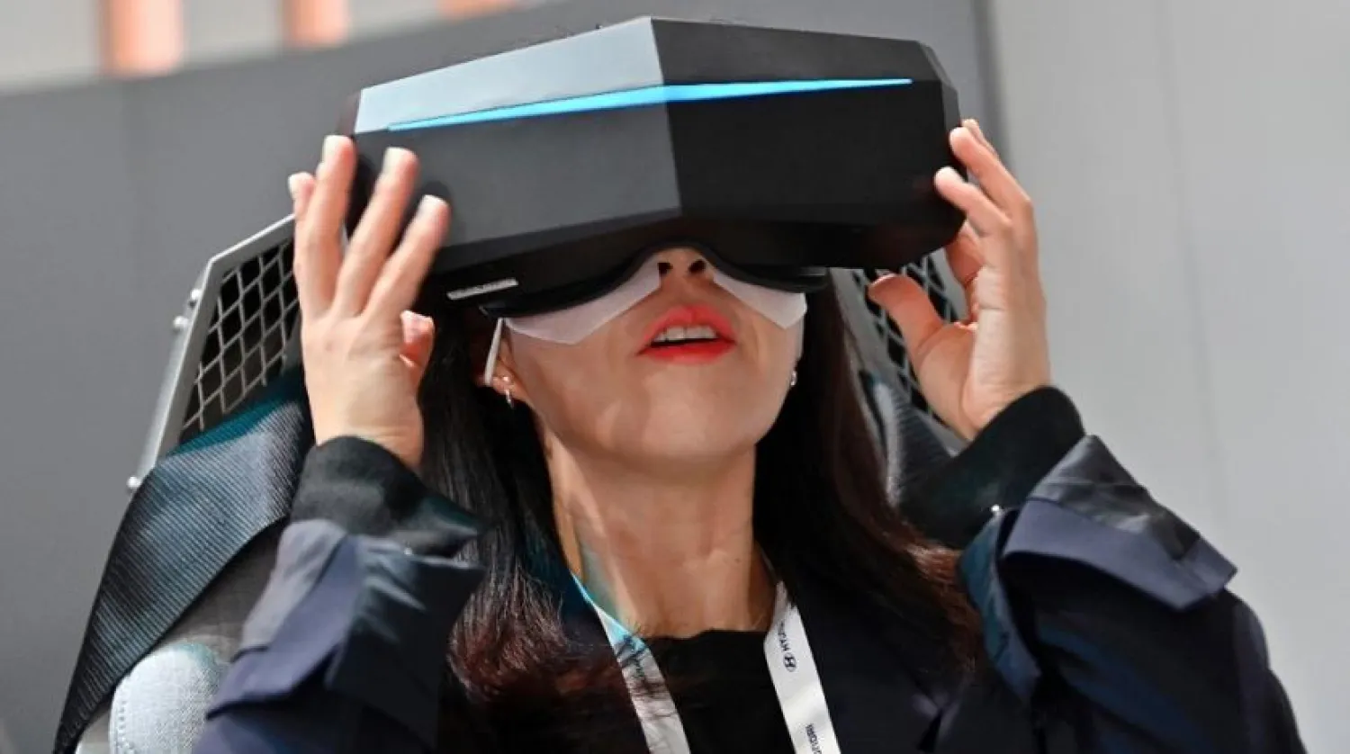 Metaverse generally refers to shared virtual world environments which people can access via the internet. (AFP)
