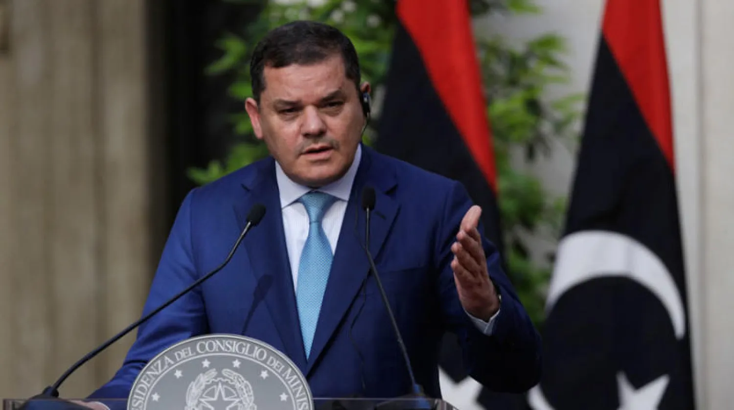 رئيس حكومة الوحدة الوطنية عبد الحميد الدبيبة (أ.ب)